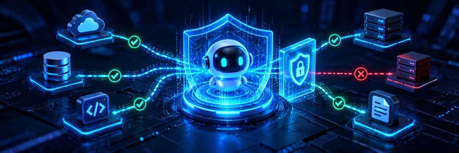 One control point governing human, machine and AI access across connected systems
