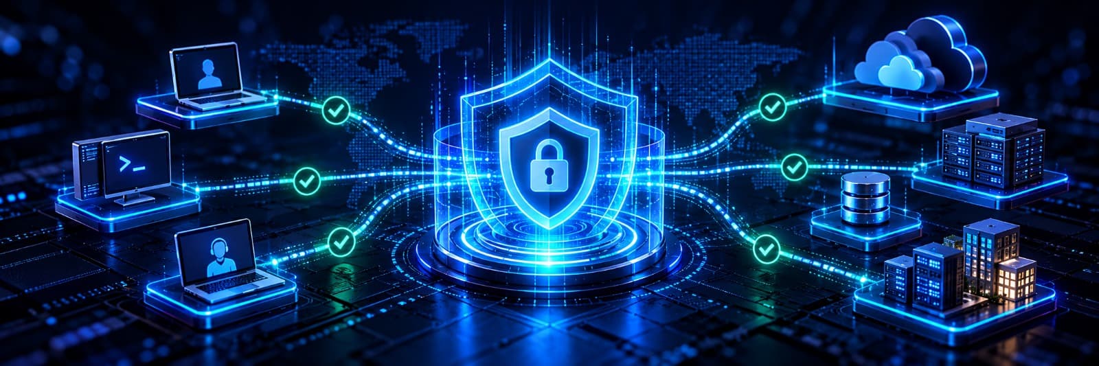 One secure control point governing every user, server and cloud connection